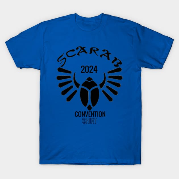 SCARAB 2024 Con Shirt T-Shirt by SwarmCastPodCast